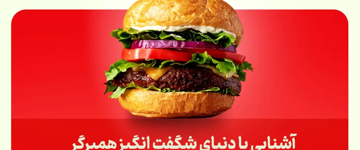 انواع همبرگر: آشنایی با دنیای شگفت‌انگیز همبرگر