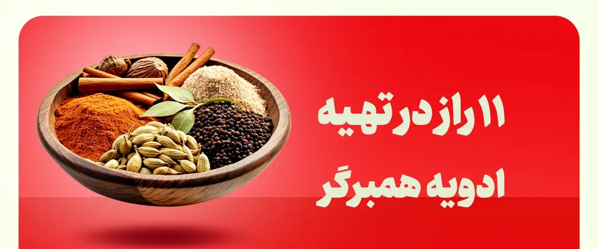 ادویه برگر