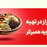 ادویه برگر