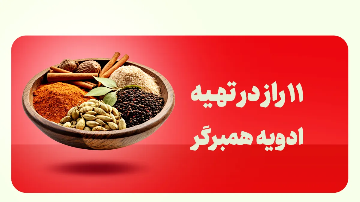 ادویه برگر