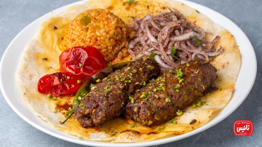 کباب لقمه با ادویه ترکی