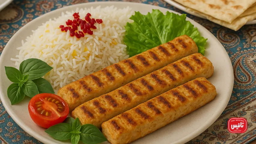 طرز پخت کباب کوبیده تابه ای مرغ