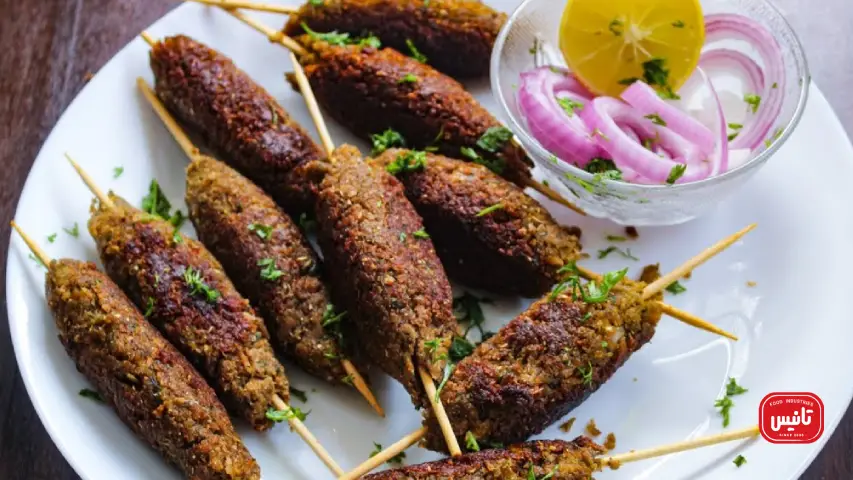 کباب تابه ای با سویا بدون گوشت