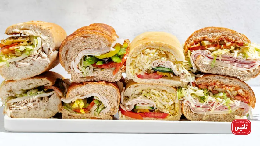 اسم ساندویچ های خوشمزه