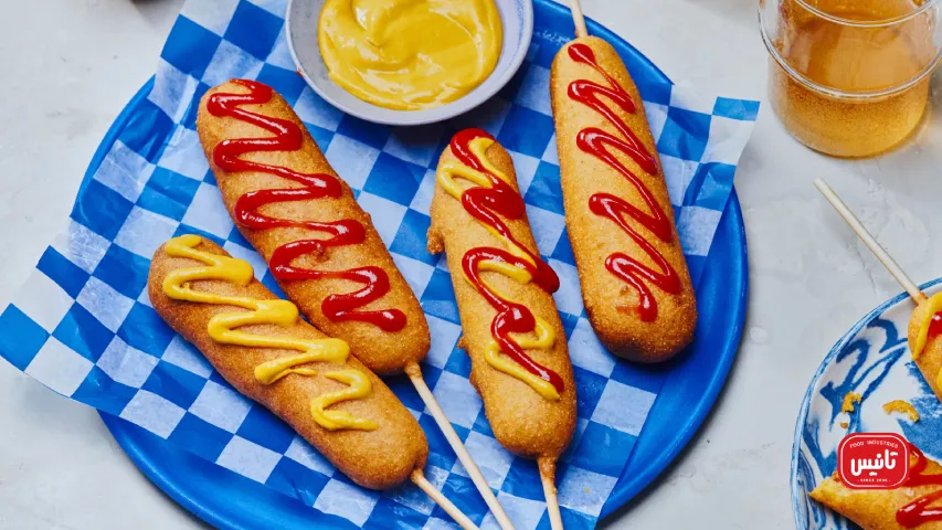 طرز تهیه خمیر کورن داگ