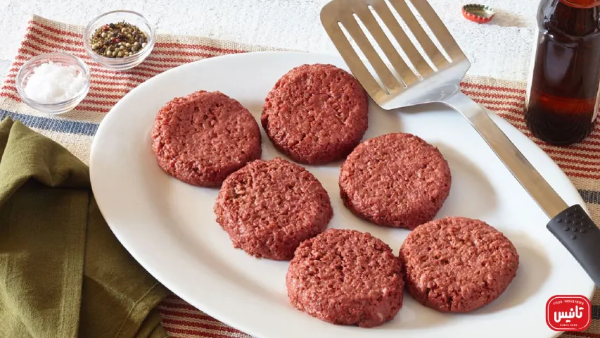 کتلت گوشت چرخ کرده بوقلمون