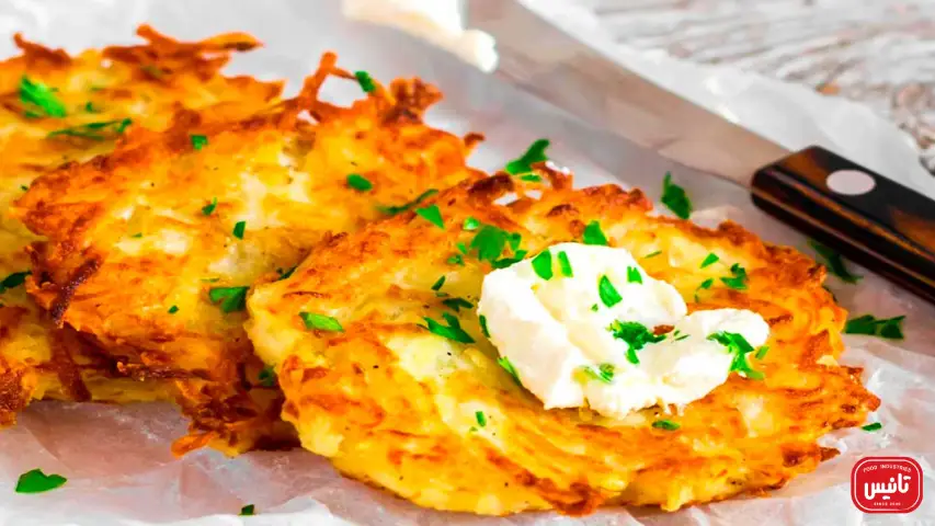 کوکو سیب زمینی شکم پر با کالباس