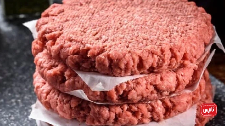 باد کردن بستهبندی همبرگر