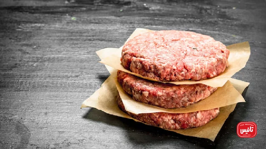 محتویات همبرگر شرکتی