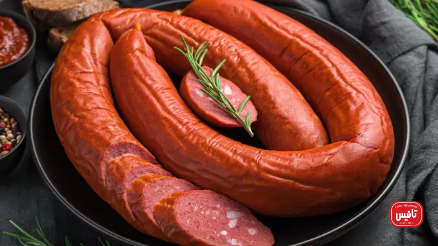 سوسیس دودی بدون دستگاه دودی کننده