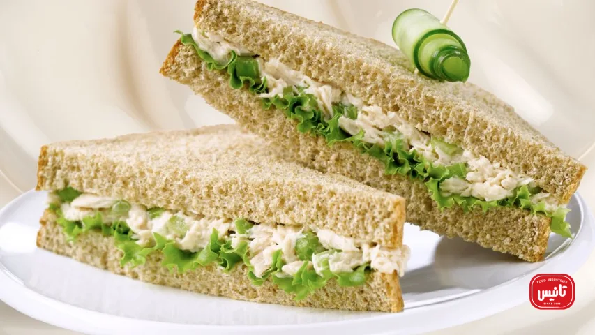 انواع ساندویچ سرد با نان تست