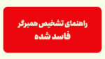 راهنمای تشخیص همبرگر فاسد شده