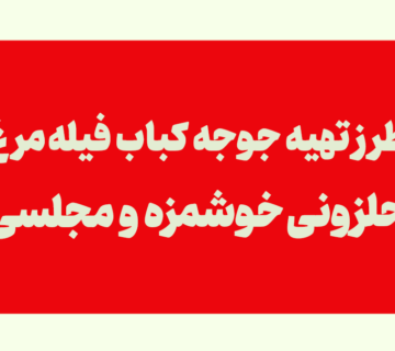 طرز تهیه فیله مرغ حلزونی