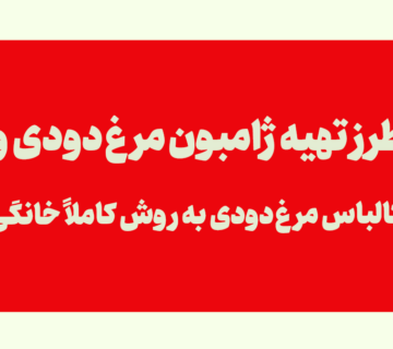 طرز تهیه ژامبون مرغ دودی